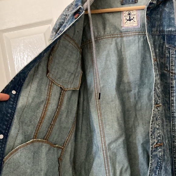 California Pioneers Third & Army Denim  Jacket. Men’s XXL - Picture 4 of 7